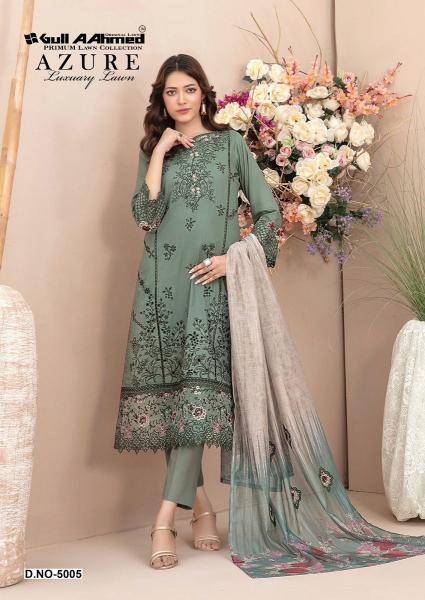 Gull aahmed azure vol- 5 pakistani suits wholesale market